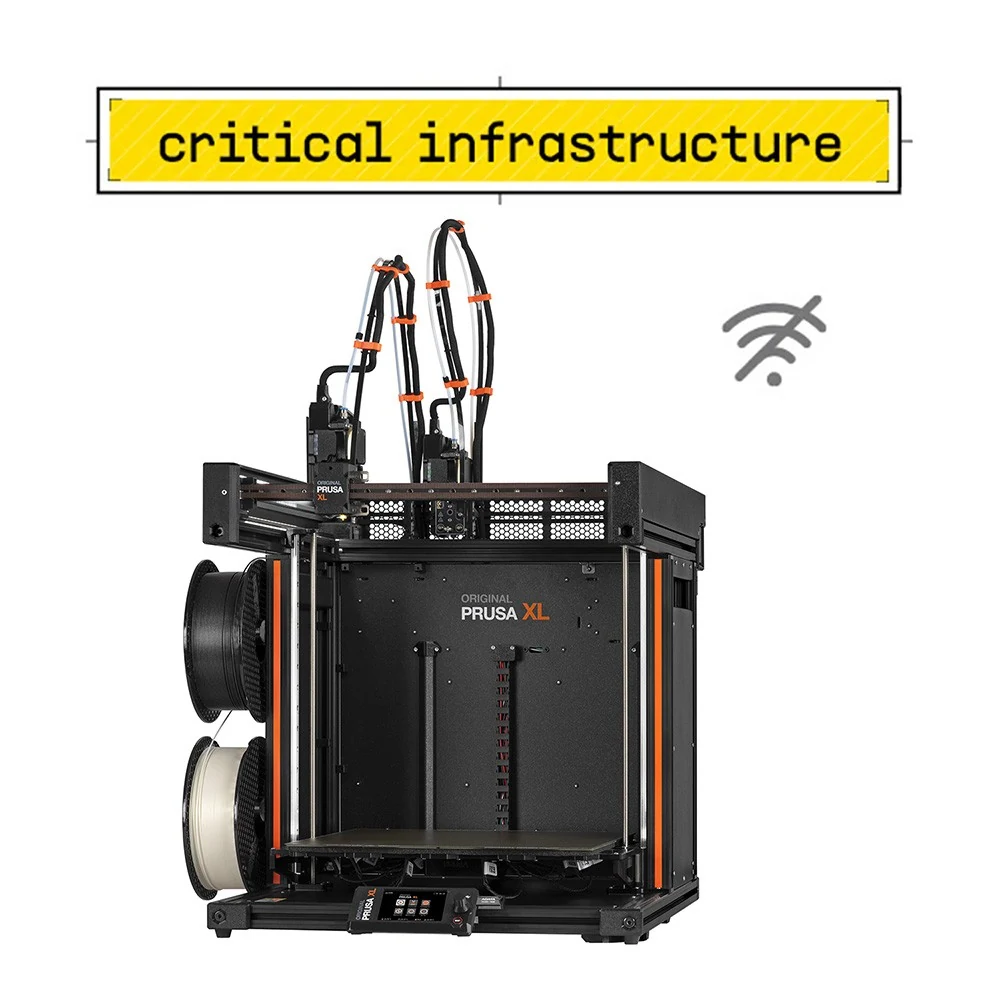 Original Prusa XL+ Critical Infrastructure